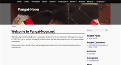 Desktop Screenshot of pangai-noon.net